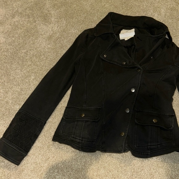 Hei Hei stretch dark gray jacket size S - Picture 1 of 4